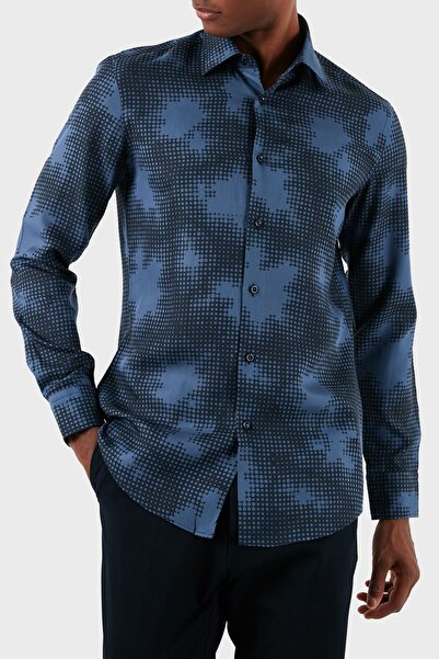 BOSS Desenli Regular Fit Gömlek Erkek GÖMLEK 50508415 479