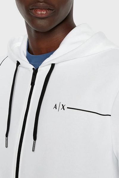 Armani Exchange Cotton Regular Fit Hooded Sweat Men's Sweat 3rzmbb Zjcaz 1100