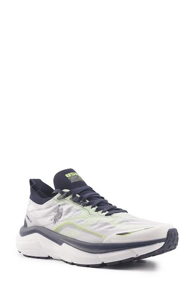 U.S. Polo Assn. STEVEN 4FX GRAY-GREEN Men's Running Shoes