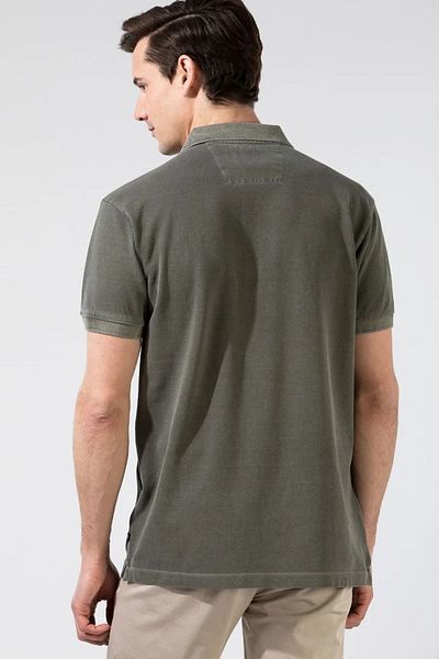 Nautica Tricou cu gât polo 100% bumbac, cu croiala clasică, tricou cu gât polo pentru bărbați K35111T 3BP