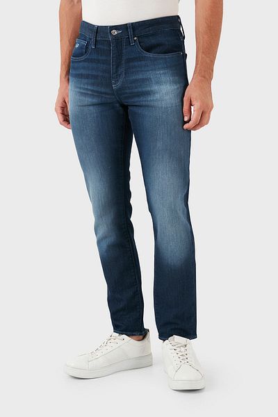 Armani Exchange Ανδρικό Stretch βαμβακερό τζιν με λεπτή εφαρμογή - ΤΖΙΝ ΠΑΝΤΕΛΟΝΙ 6DZJ14 Z1TTZ 25EX