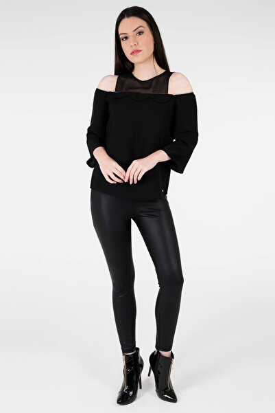 Armani Exchange Women's Black Blouse