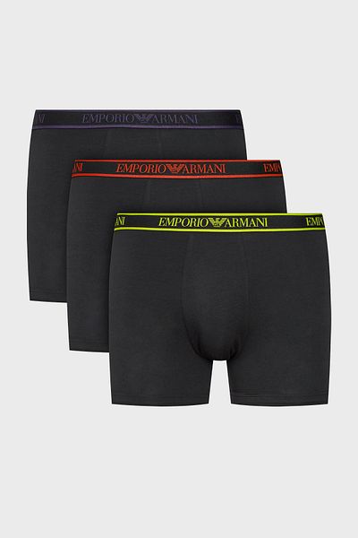 Emporio Armani Men's BOXER 3 Pack - Cotton and Flexible,111473 3F717 29821