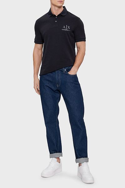 Armani Exchange Cotton Regular Fit Polo Neck T Shir Men's POLO NECK T SHIRT 3DZFSB ZJM5Z 1583