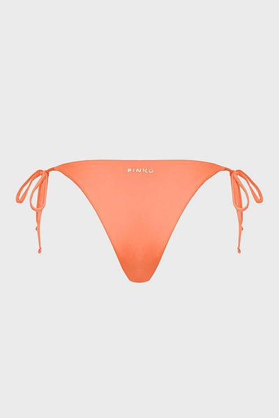 PİNKO Partea de jos de bikini din jerseu elastic Pinko - Partea laterală cu cravată SUB BIKINI 101268   A1PM B02