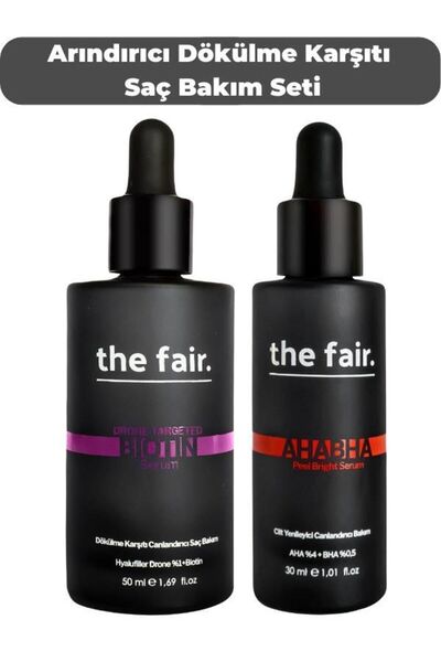the fair. Biotin Loss - Anti-Revitalizing Hair and Renewing Skin Serum Set