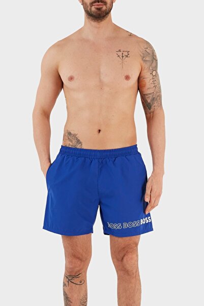 BOSS Logolu Deniz Şortu Cepli Mayo Short Erkek Mayo Short 50469300 433