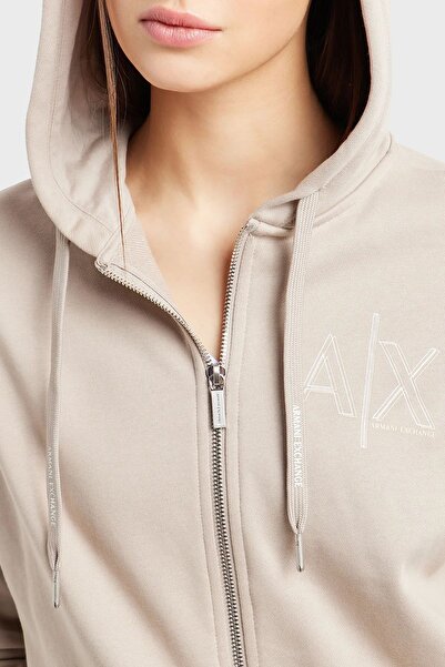 Armani Exchange Cotton Loose Fit Hooded Sweat SWEAT 3DYM10 YJEBZ 1786