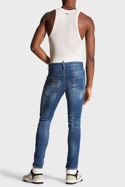 DSquared2 Men's Skinny Fit Stretch Cotton Jeans - S74lb1471 S30342 470