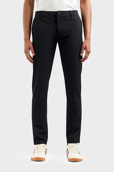 Armani Exchange Slim Fit Shrinkable Leg Classic Trousers Men's Pants 8NZP49 ZNYZZ 1200