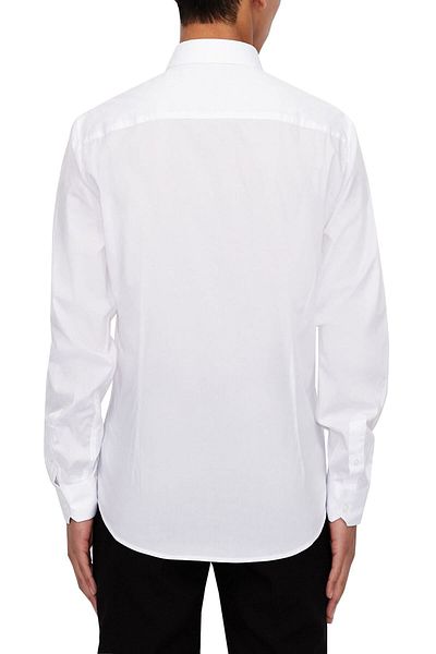 Armani Exchange Cămașă pentru bărbați din bumbac cu mânecă lungă - 8nzc31 Zn28z 1100