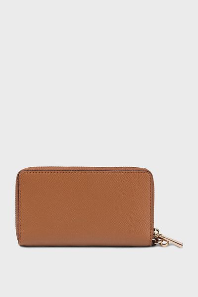 Michael Kors Genuine Leather Jet Set Women's Wallet with Logo and Multiple Compartments 34F9Gm9E9L 230