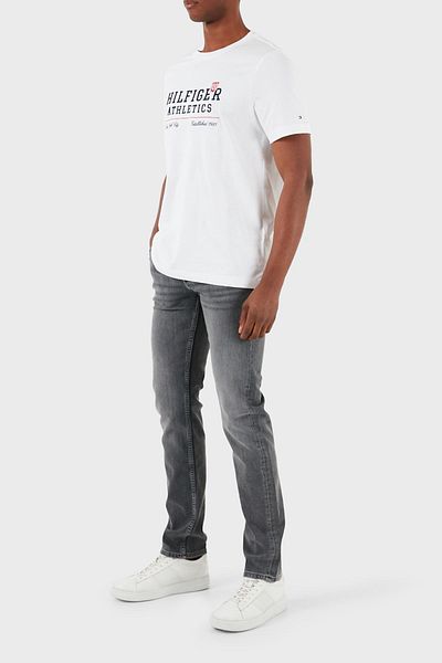 Tommy Hilfiger Normal Waist Straight Fit Jeans Men's DENIM PANTS MW0MW34512 1B2