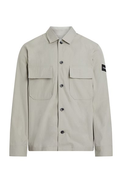 Calvin Klein Gray Men's Shirt - Regular Collar, K10K 109920 Pc7