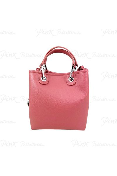 Emporio Armani Women's Casual Pink Shoulder Bag with Brand Logo Y3D255 YFO5E-80654