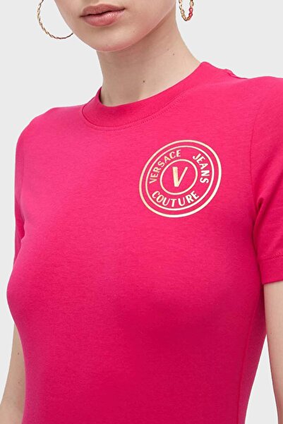 VERSACE JEANS COUTURE Cotton Slim Fit Mini Dress