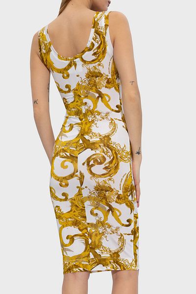 VERSACE JEANS COUTURE فستان ضيق منقوش 76HAO9B6 JS291 G03