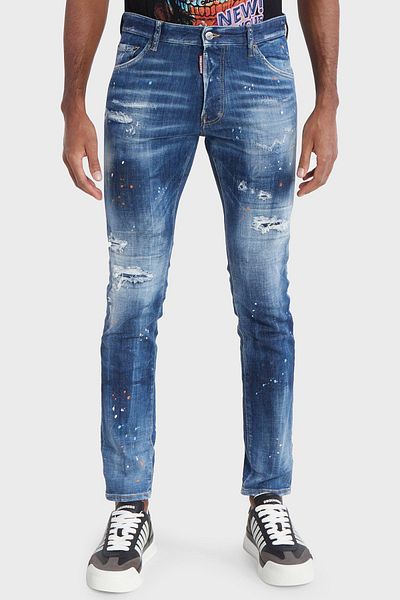 DSquared2 Men'sSkinnyFit Stretch CottonJeans- S71lb1364 S30872 470