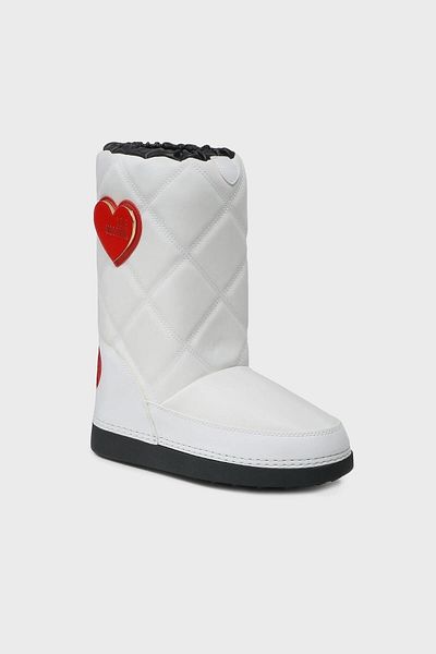 Love Moschino Water Resistant Logo Drawstring Snow Boots SNOW BOOTS JA24172G1HIT710A