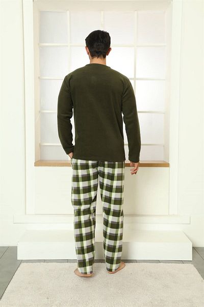 Akbeniz Ανδρική Πυτζάμες Fleece 6795 - WelSoft