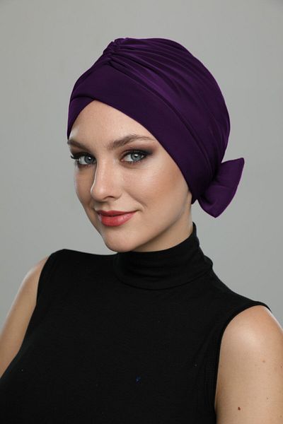 fidan bone Funda dublu mov hijab hijab pentru piscină