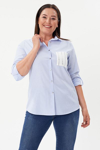 LİM Cămașă Lim Plus Size cu detalii de piatră