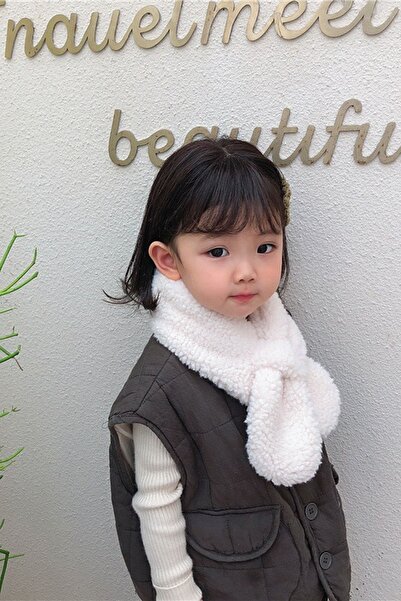 Bundera Woof Children's Scarf Plush Scarf Windproof Fleece Neck Collar Shawl