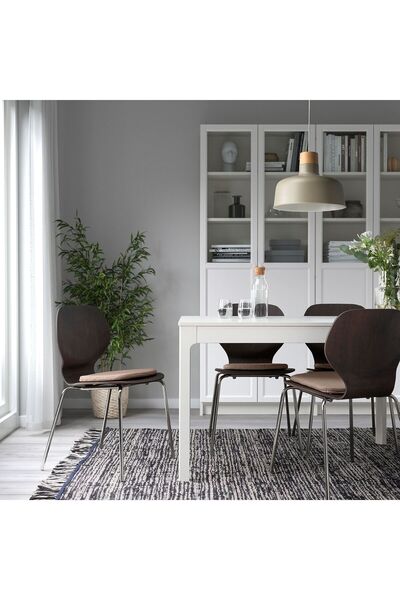 IKEA Sandalye Minderi, Genişlik:32cm  Derinlik:33 cm  Kalınlık:3 cm 4Lü