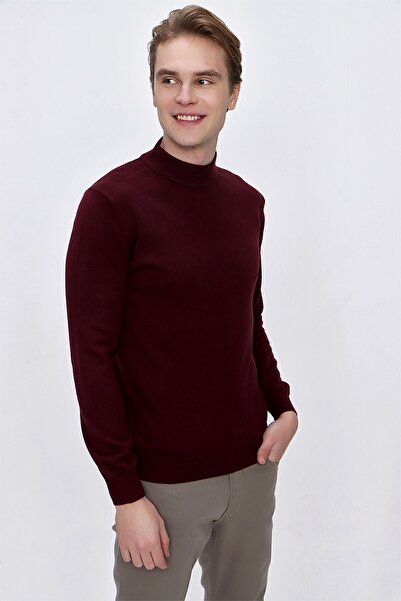 Morven Basic Dynamic Fit Relaxed Fit Half Turtleneck Knitwear Sweater