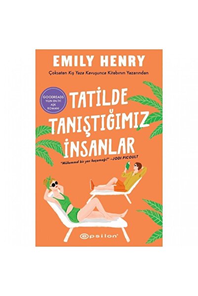Epsilon Yayınevi Tatilde Tanıştığımız Insanlar Emily Henry + Okuma Sticker'ları