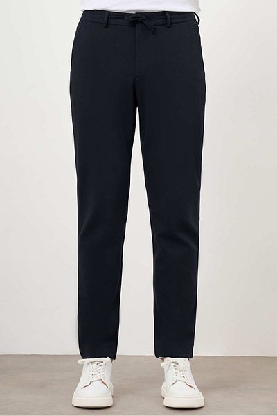 Morven Ανδρικό αθλητικό παντελόνι Navy Blue Jogger Dynamic Fit