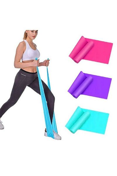 Bundera Pilates Band Set of 3 Pilates Rubber 120X7,5 cm
