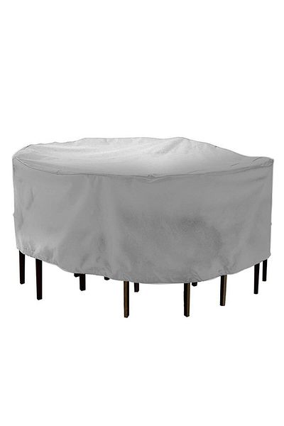 Bundera Guise Gray Waterproof Furniture Protection Cover - 160x80cm Garden Table Chair Rain Dust Prevention Tarpaulin
