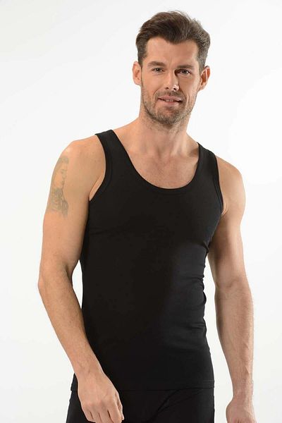 Jiber 3 Pieces Men's Cotton Lycra Undershirt Jbr-147