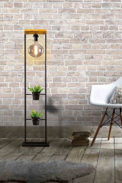 Bundeba Saksı Avize Lüx Abajur Salon Oturma Odası Saksılık Lamba Kafe Restoran Metal Çiçeklik Aydınlatma