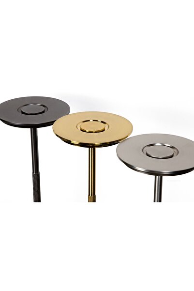 YENİTECH Yenitech-stern Abajur Lüks Dekoratif Şarjlı 3 Mod Restaurant Masa Abajur Yemek Masa Lambası Gold