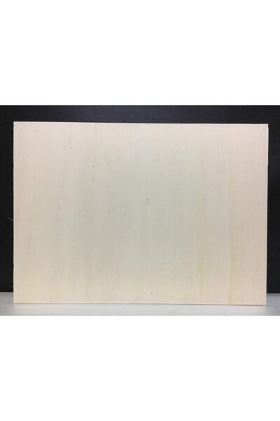 mobilreyon - Kavak Kontraplak - 2 Adet 6 Mm A3 Boyutu (hobi, Yakma, Dağlama)