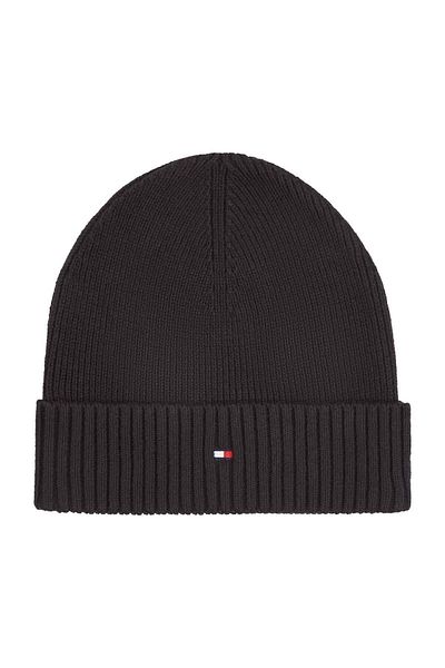 Tommy Hilfiger Th Flag Patterned Pinma Cotton Beanie