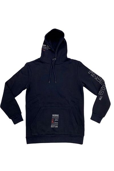 Masimar Men's Printed Hooded Pocket Sweatshirt