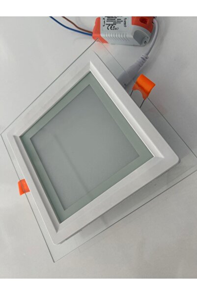 OOKAY 12 Watt Kare Cam Panel (SIVA ALTI) Beyaz