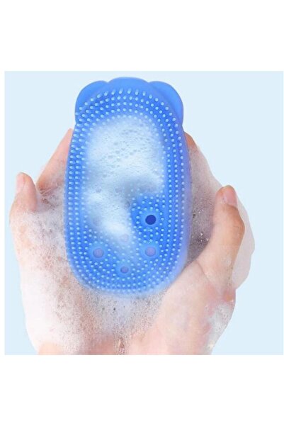 Palwin Silikonlu Süngerli Duş Kesesi, Banyo, Hamam Kesesi, Rahatlatıcı Masaj ...