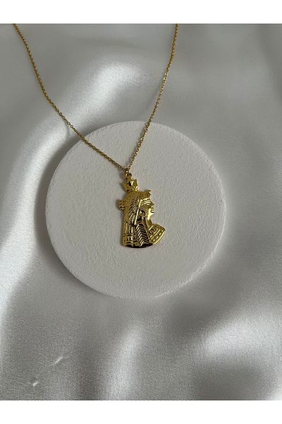 Alexis Carrel Alexis Antique Egyptian Steel Necklace