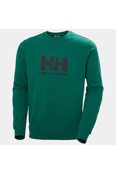 Helly Hansen Φούτερ HH LOGO Crew 2.0 - Emerald HHA.30395