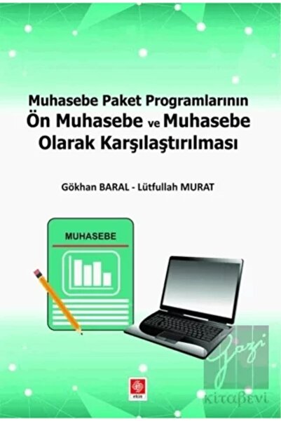 Ekin Yayınevi Muhasebe Paket Prog.Ön Muhasebe ve Muhasebe Ol.Kar