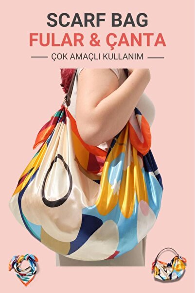 Bonacure Scarf Bag – Çok Amaçlı Fular & Çanta