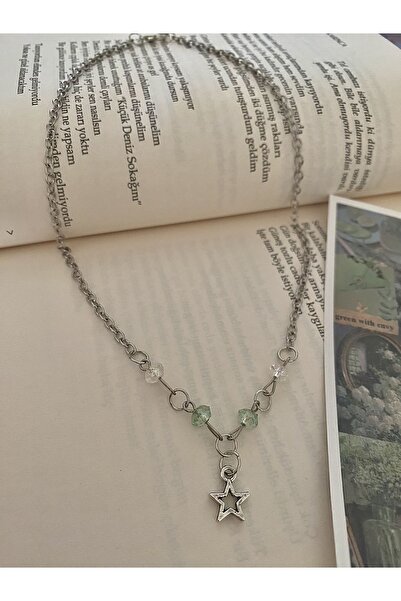 bohemian takı tasarim Yıldız Figür Y2k Fairycore Zincir Kolye