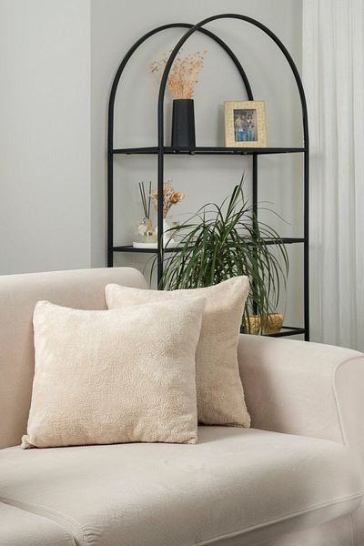 Formeya Oboustranná tkanina Wellsoft 2dílná 44x44 cm Dárkový dekorační plyšový povlak na polštář Pouzdro na polštář