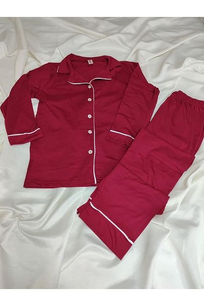 Miss Pajama Set - Buttoned Design