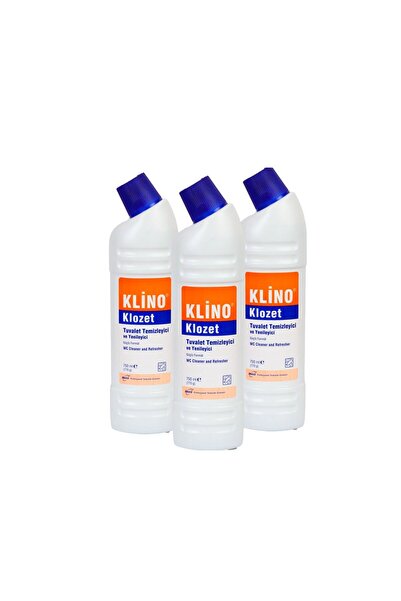 Klino Klozet Temizleyici 750ml 3 adet