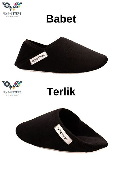 Flyingsteps Γυναικείες παντόφλες παπουτσιών για σπίτι με αντιολισθητική σόλα Bab&ter
